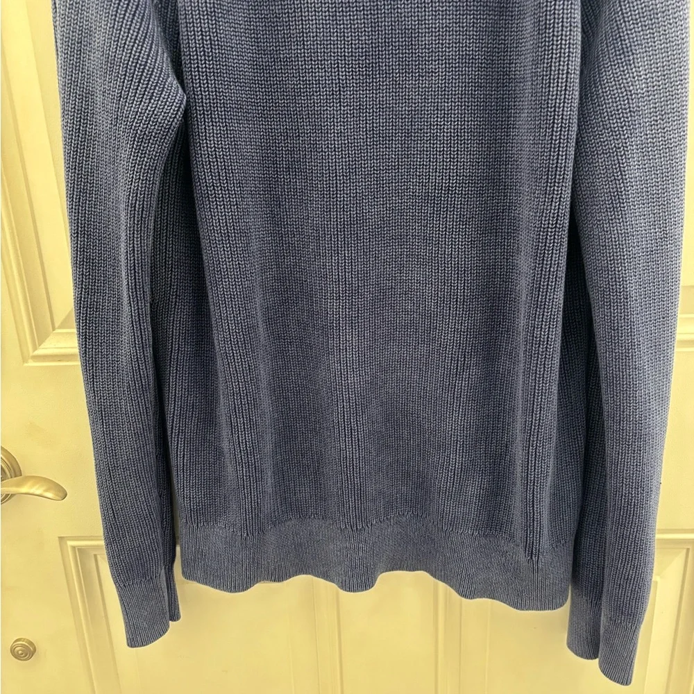 J. Crew Men’s Heritage Cotton Shaker-stitch Sweater Large